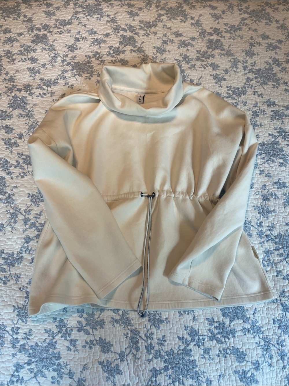 Varley Barton Sweatshirt Eggnog Size Medium